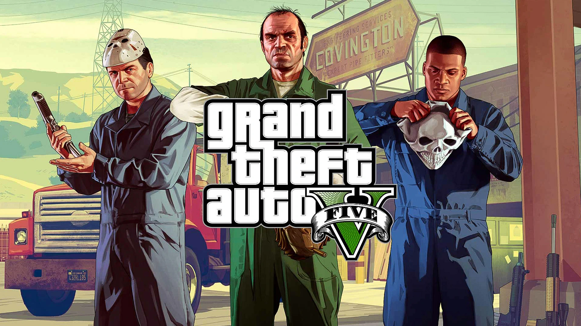 خرید اکانت قانونی بازی Grand theft Auto V برای PS5 و PS4